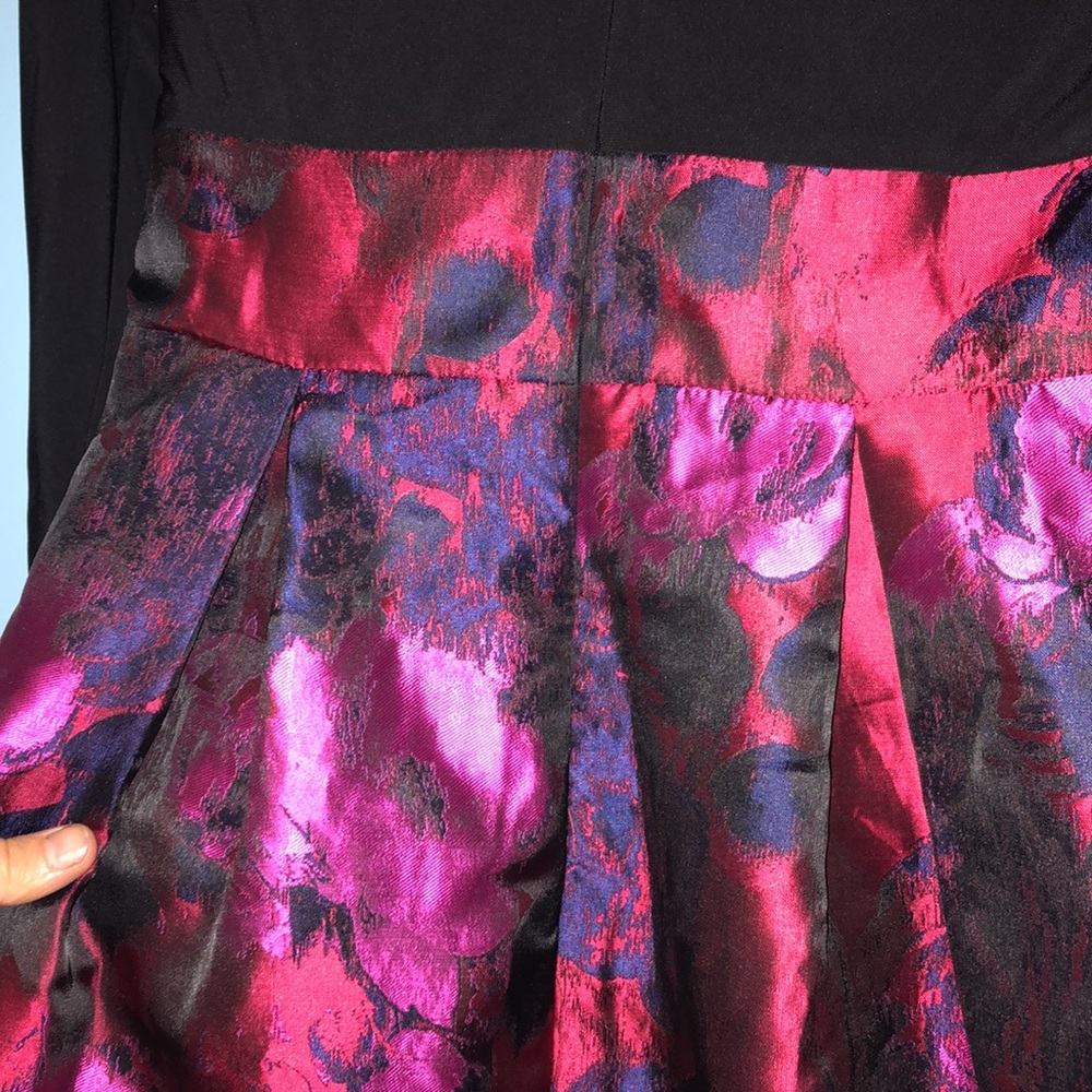 Rose Patterned Formal Dress - Picture 5 of 8